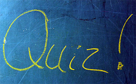 Quiz time